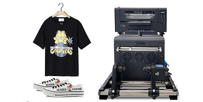 उच्च गुणवत्ता वाली ए3 आकार डायरेक्ट टू फिल्म टेक्सटाइल प्रिंटर टेक्सटाइल प्रिंटिंग के लिए डीटीएफ प्रिंटर