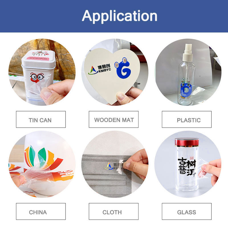 A3 रोल टू रोल यूवी डीटीएफ प्रिंटर 30 सेमी यूवी डीटीएफ प्रिंटर ऑटोमैटिक लैमिनेशन के साथ