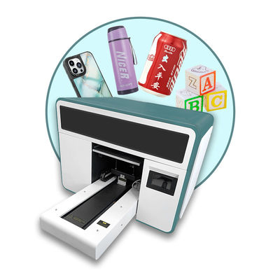 हाइब्रिड यूवी इंकजेट प्रिंटर कठोर और नरम सामग्री मुद्रण के लिए एलईडी फ्लैटबेड इंकजेट प्रिंटर