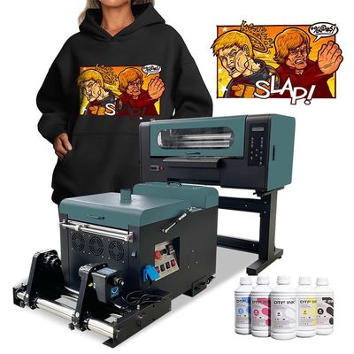 300 मिमी डिजिटल टी शर्ट प्रिंटिंग मशीन 2 Eps xp600 A3 Dtf प्रिंटर